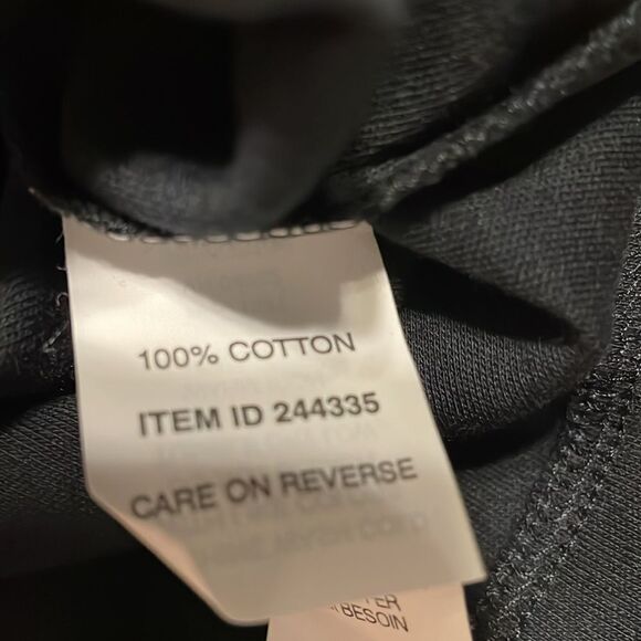 L L Bean Ladies Vneck Pullover Top, Size Small, Black - Picture 5 of 5